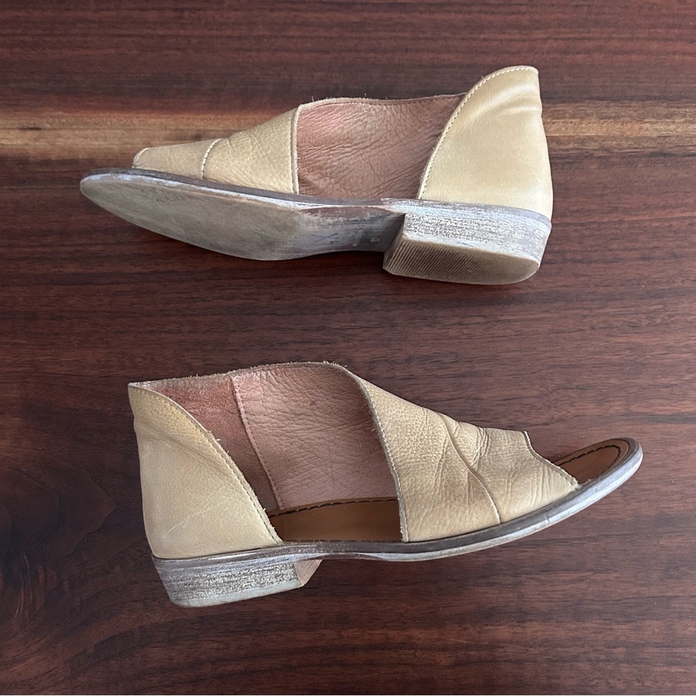Free People Monte Blanc Sandals Light Sand Size EU 37, US 6.5 - Picture 5 of 8